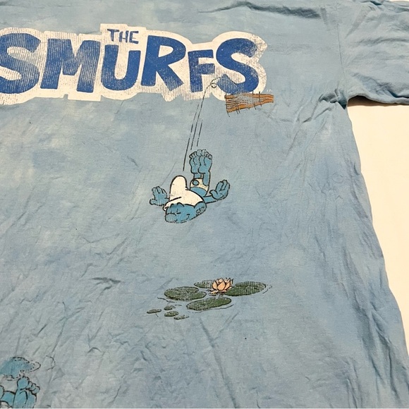 Smurfs Tshirt Women’s Size Small Shirt - Picture 7 of 16